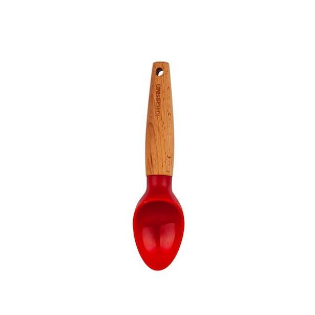 KITCHISIMO PORCOVAČKA ZMRZLINY"KITCHISIMO"ČERVENÁ ABS/DŘEVO_hamashop