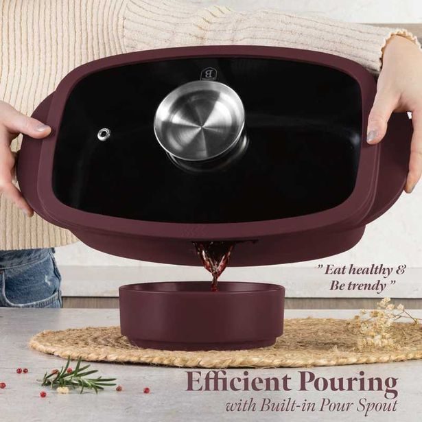 BERLINGERHAUS Pekáč s titanovým povrchem a aroma poklicí Leonardo Collection BH-8776