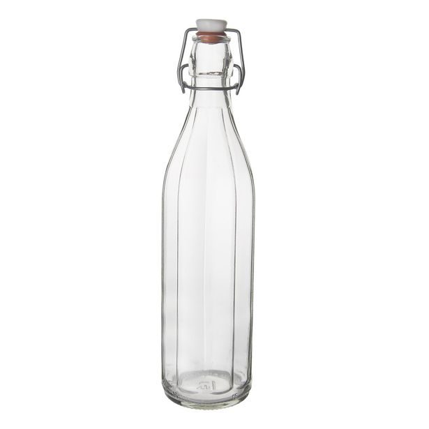 Láhev s klip uzávěrem Bugel 1 l