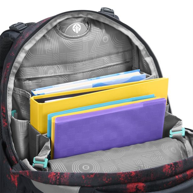 Školní batoh coocazoo MATE, Broken Black, AGR certifikát