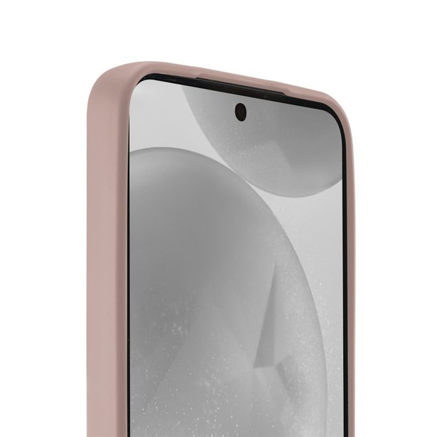 Hama Fantastic Feel, kryt pro Samsung Galaxy S25, hebký povrch, barva nude