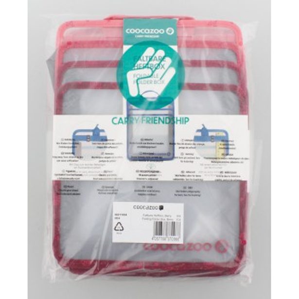 Pořadač do batohů coocazoo, vínová