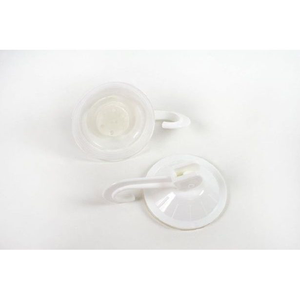 háček s přísavkou- 1ks-d5,5cm, s páčkou, plast