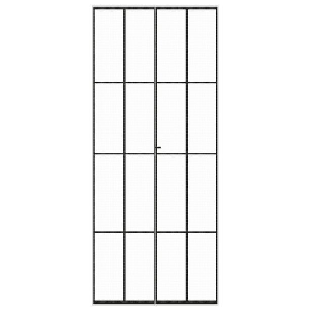Síť proti hmyzu dveře 100x212 cm bílá