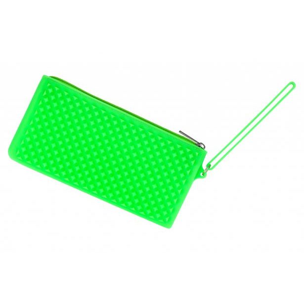 BAAGL Silikonové pouzdro neonově zelené Baagl