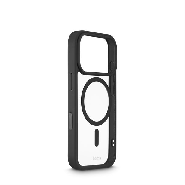Hama Frame Protect, kryt pro Apple iPhone 17 Pro, magnetický, průhledný/černý