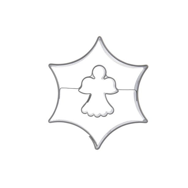 Vykrajovačka hvězda oblá s andělem