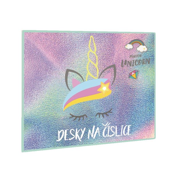 Desky na číslice Unicorn iconic