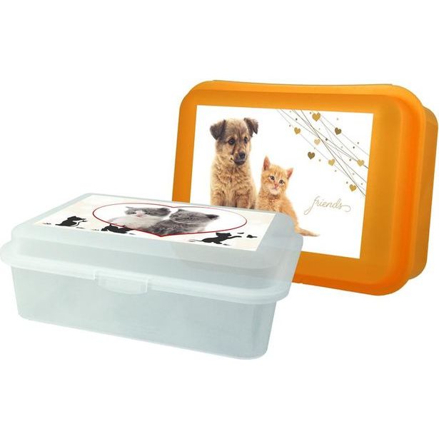 Nezařazeno BOX SVAČINOVÝ 18X13X7CM+POTISK IML-MAZLÍČCI_hamashop