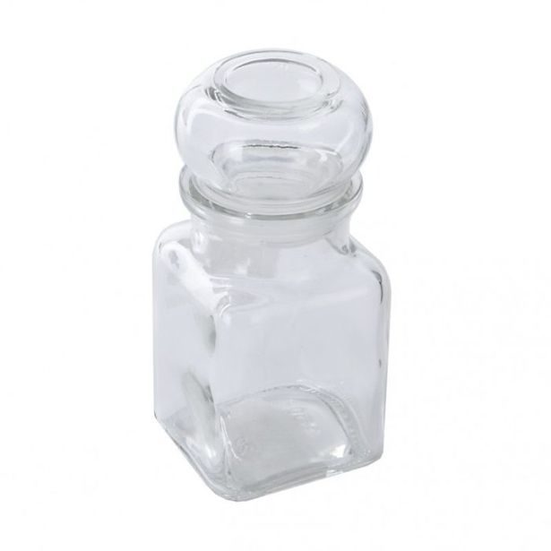 dóza 150ml TK150/2, 5,5x5,5x12cm, sklo