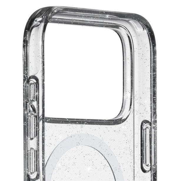 White Diamonds Mag Glitter, kryt pro Apple iPhone 17 Pro, magnetický, průhledný s třpytkami