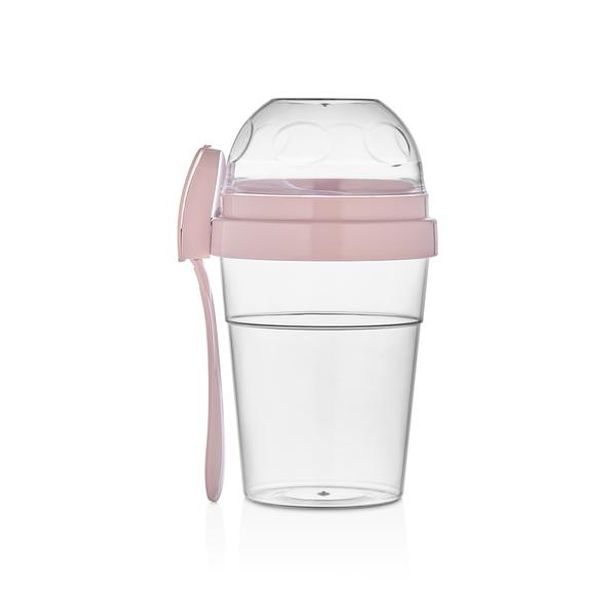 QLUX DÓZA 2GO NA JOGURT A MÜSLI S LŽIČKOU 600+200ML,PLA_hamashop
