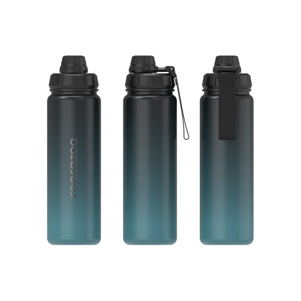 Izolovaná láhev na pití z nerezové oceli coocazoo 0,7 l, Gradient Teal