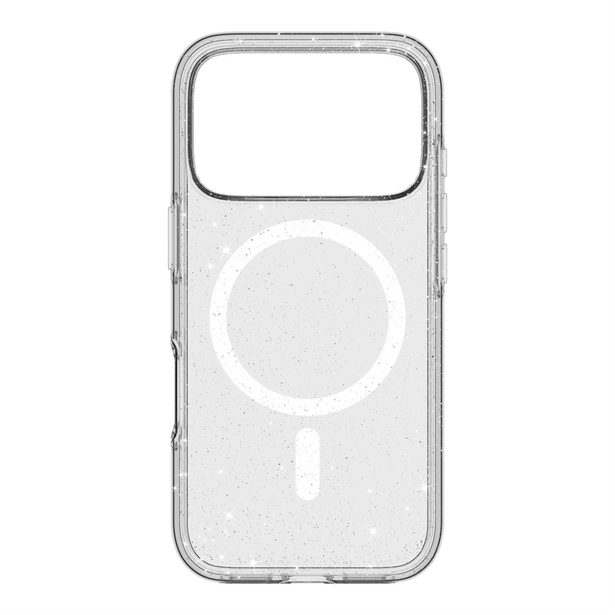 White Diamonds Mag Glitter, kryt pro Apple iPhone 17 Pro, magnetický, průhledný s třpytkami