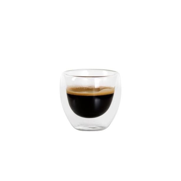 TORO SKLENICE 100ML ESPRESSO, DVOJITÉ BOROSILIKÁTOVÉ SKLO_hamashop