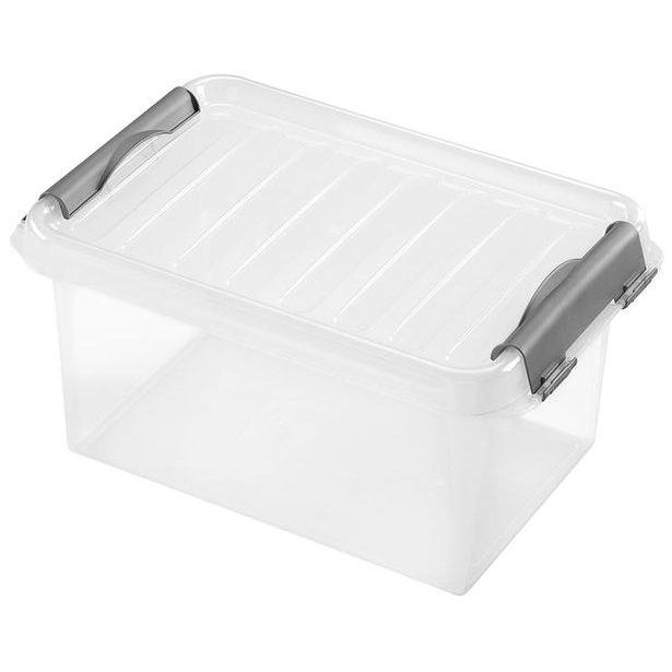 heidrun BOX ÚLOŽNÝ S VÍKEM 4L, PLAST, 27,5X18,5X13 CM_hamashop