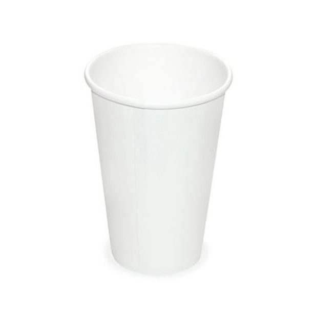 kelímek 3,3dl- 50ks-d80mm, L-bílý, papírový