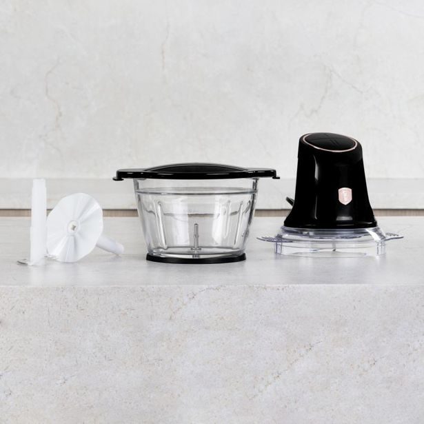 BERLINGERHAUS Sekáček elektrický se skleněnou mísou Black Rose Collection BH-9575