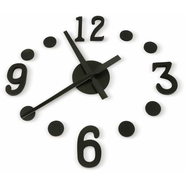 SEGNALE Hodiny nástěnné samolepící KO-HX9000160