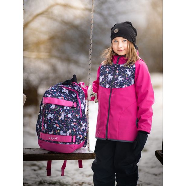 Unuo, Dětský batoh Run, 16l, Jednorožci