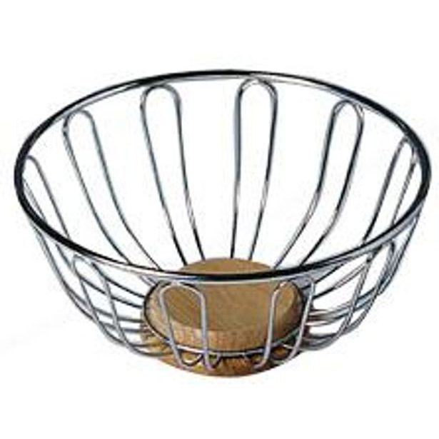 TORO mísa na ovoce drátěná 23,7 x 11,5 cm_hamashop