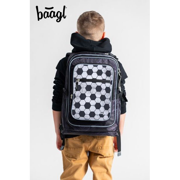 BAAGL Školní batoh Cubic Goal