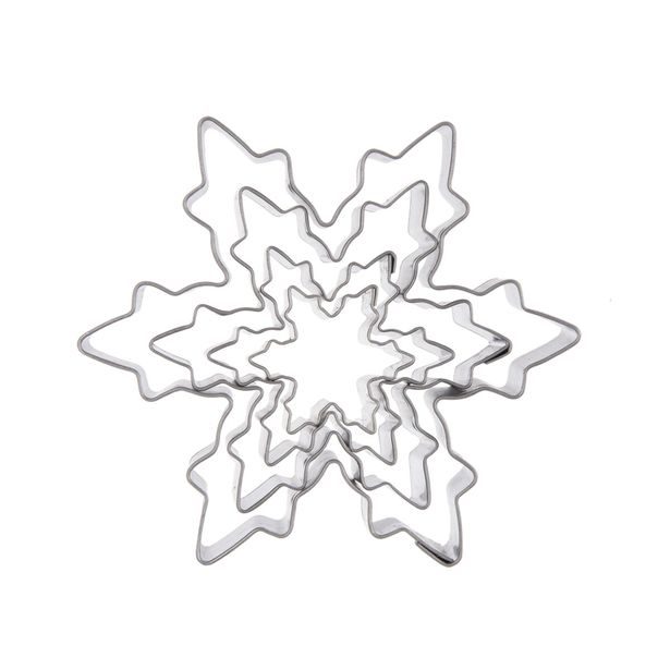 Vykrajovačka hvězda VLOČKA 4 ks