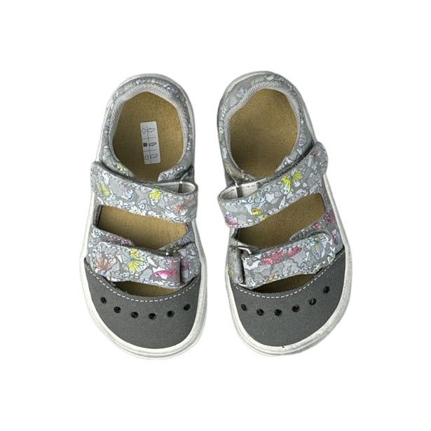 Dětská letní obuv Jonap - Motýlci s okopovou špičkou