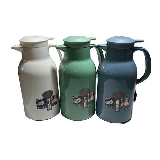 termokonvice 1,3l, 3barvy, 2025, plast/sklo