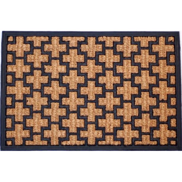 rohož 60x40cm HORN, guma+mořská tráva