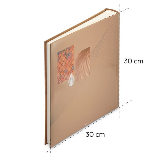 Hama album klasické SINGO II Terracotta 30x30 cm, 100 stran