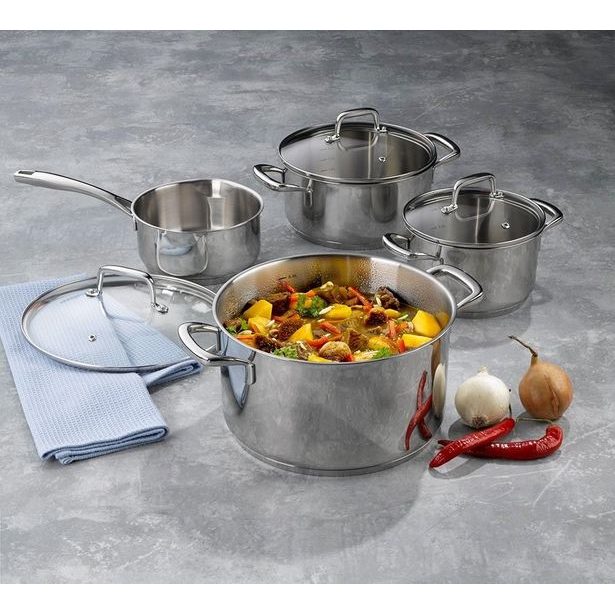 KELA Hrnec s poklicí nerez 18/10 FLAVORIA 16 cm KL-10174