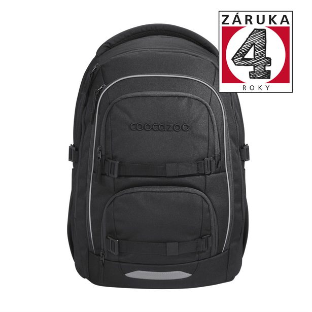 Školní batoh coocazoo PORTER, Black Coal, AGR certifikát