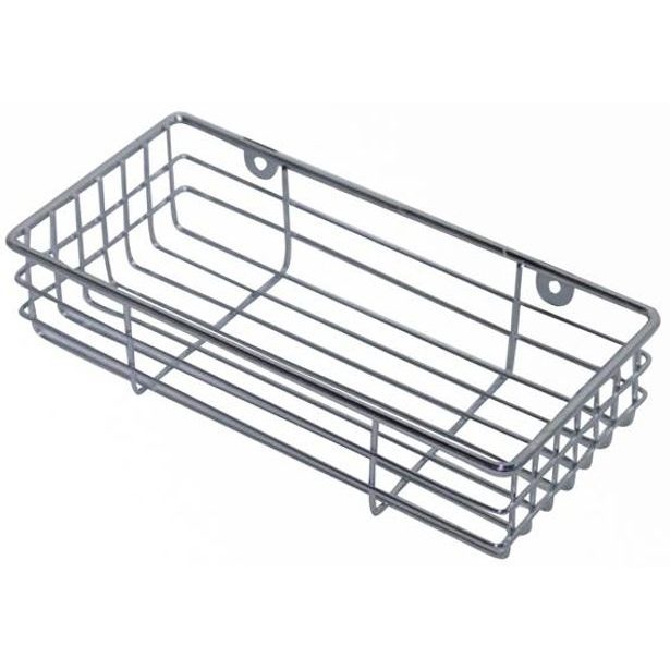 TORO polička obdélníková drátěná 25 x 12 x 6 cm_hamashop