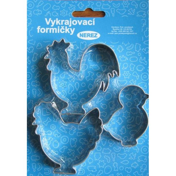 vykr.NR 1019 Velikonoční, sada-3ks