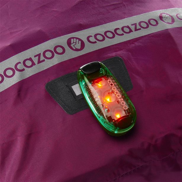 Coocazoo pláštěnka pro batoh, vínová