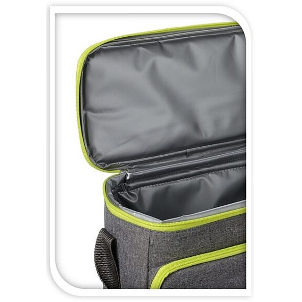 XQMAX Chladící taška na nápoje i jídlo 12 l modrošedá KO-FB1000150modr