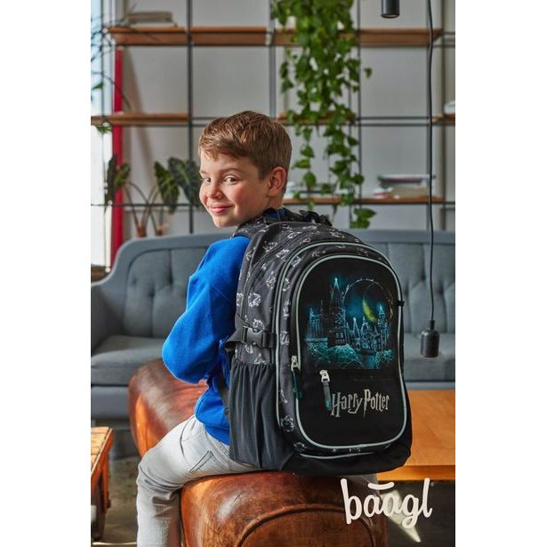 BAAGL 3 SET Core Harry Potter Bradavice: batoh, penál, sáček Baagl