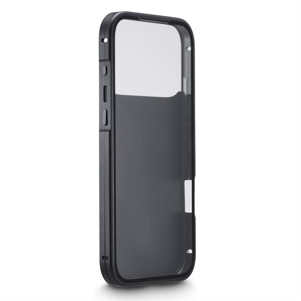 Black Rock 360° Glass, kryt pro Apple iPhone 17 Pro Max, skleněný, přední+zadní díl, karbon. úprava