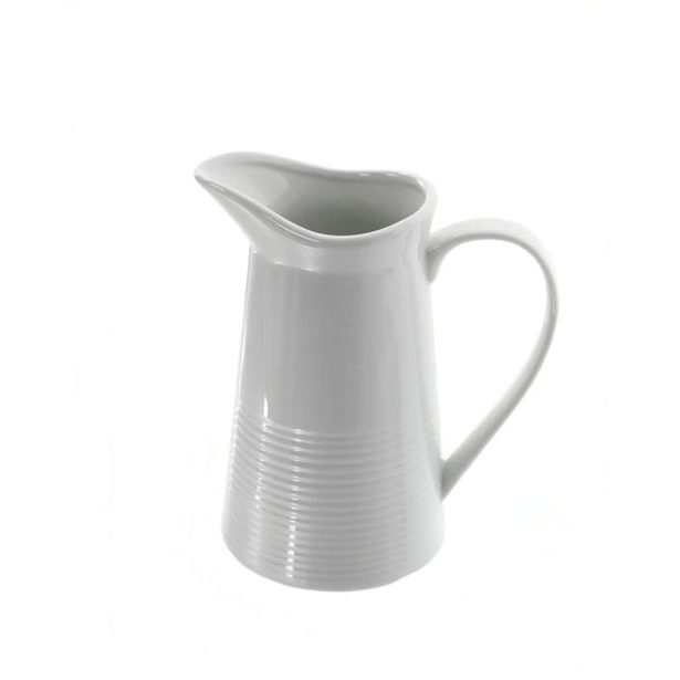 džbán 0,50l bílý porcelán