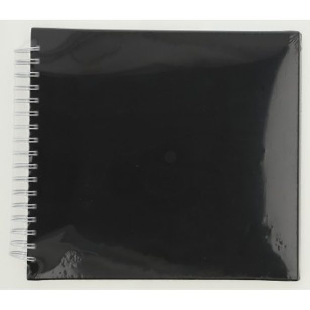 Hama album klasické spirálové SINGS 28x24 cm, 50 stran, černé