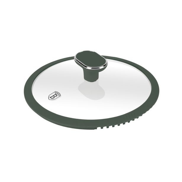 BERLINGERHAUS Kastrol s titanovým povrchem a poklicí 20 cm Matte Green Collection BH-8200