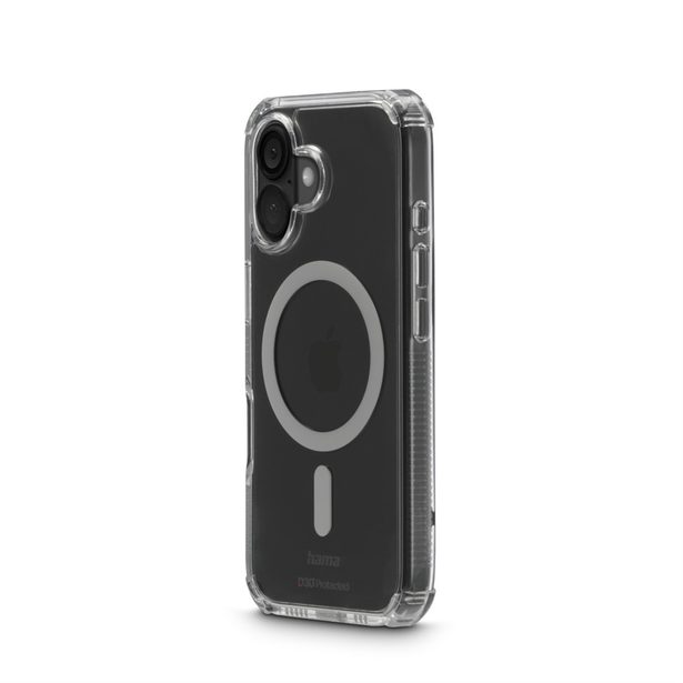 Hama Extreme Protect, kryt pro Apple iPhone 17, magnetický, D3O®, nežloutne, průhledný