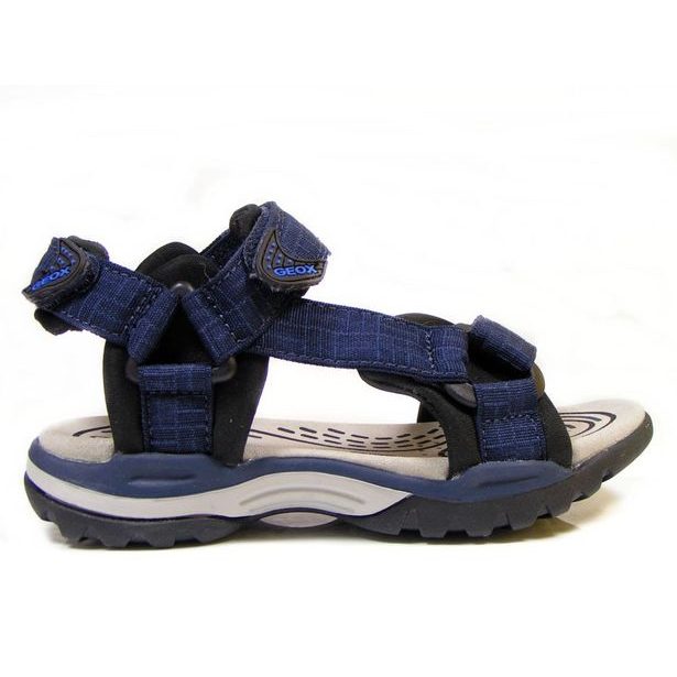 GEOX letné sandále J BOREALIS BOY NAVY/BLACK