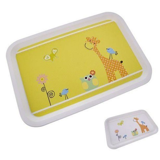 podnos 30,5x21cm TOYA ŽIRAFA, servírovací, plast