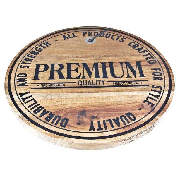 HIT Prkénko servírovací akátové dřevo 28 cm Cheese HT-24500765