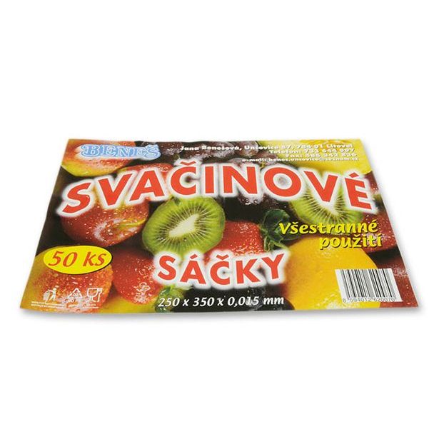 sáčky 25x35cm- 50ks-svačinové, MI