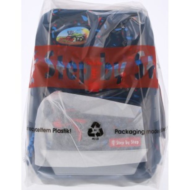 Školní aktovka/batoh 2IN1 PLUS pro prvňáčky – 6dílný set, Step by Step TRACTOR FREDDY