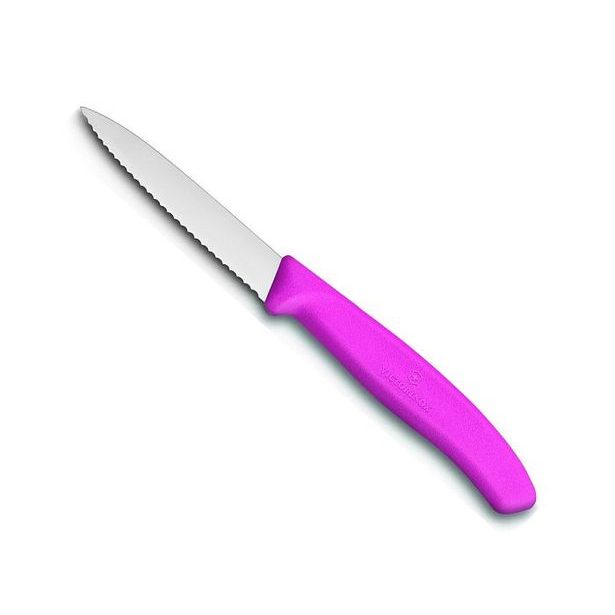 nůž 8cm kuch.VLNKA, RŮŽOVÝ, VICTORINOX