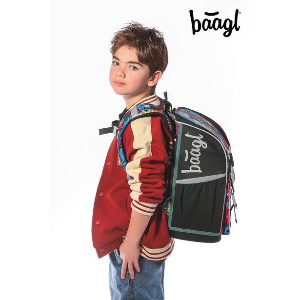 BAAGL Školní aktovka Zippy Skatepark